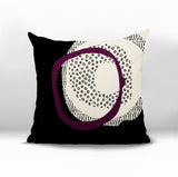 Vikka Abstract Reversible Indoor/Outdoor Square Pillow