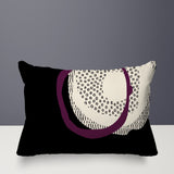 Vikka Minimalist Reversible Indoor/Outdoor Rectangular Pillow