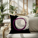 Vikka Abstract Reversible Indoor/Outdoor Square Pillow