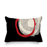 Vikka Minimalist Reversible Indoor/Outdoor Rectangular Pillow