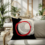 Vikka Abstract Reversible Indoor/Outdoor Square Pillow