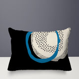 Vikka Minimalist Reversible Indoor/Outdoor Rectangular Pillow