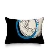 Vikka Minimalist Reversible Indoor/Outdoor Rectangular Pillow