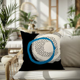 Vikka Abstract Reversible Indoor/Outdoor Square Pillow