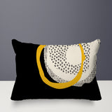 Vikka Minimalist Reversible Indoor/Outdoor Rectangular Pillow