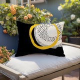 Vikka Minimalist Reversible Indoor/Outdoor Rectangular Pillow