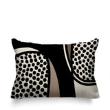 Vinny Abstract Reversible Indoor/Outdoor Rectangular Pillow