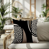 Vinny Abstract Square Indoor/Outdoor Throw Pillow