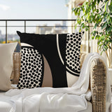 Vinny Abstract Square Indoor/Outdoor Throw Pillow