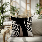 Vinny Abstract Square Indoor/Outdoor Throw Pillow