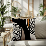 Vinny Abstract Square Indoor/Outdoor Throw Pillow