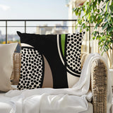 Vinny Abstract Square Indoor/Outdoor Throw Pillow