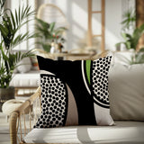 Vinny Abstract Square Indoor/Outdoor Throw Pillow