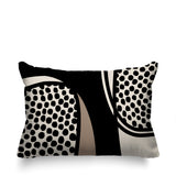Vinny Abstract Reversible Indoor/Outdoor Rectangular Pillow