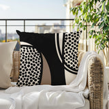 Vinny Abstract Square Indoor/Outdoor Throw Pillow