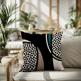 Vinny Abstract Square Indoor/Outdoor Throw Pillow