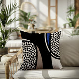 Vinny Abstract Square Indoor/Outdoor Throw Pillow