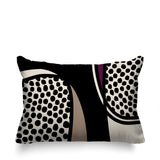 Vinny Abstract Reversible Indoor/Outdoor Rectangular Pillow