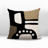 Vino Abstract Reversible Indoor/Outdoor Square Pillow
