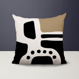 Vino Abstract Reversible Indoor/Outdoor Square Pillow