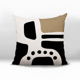 Vino Abstract Reversible Indoor/Outdoor Square Pillow