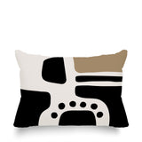 Vino Minimalist Lumbar Indoor/Outdoor Throw Pillow