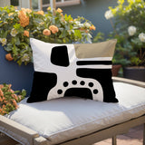 Vino Minimalist Lumbar Indoor/Outdoor Throw Pillow