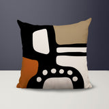 Vino Abstract Reversible Indoor/Outdoor Square Pillow