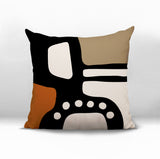 Vino Abstract Reversible Indoor/Outdoor Square Pillow
