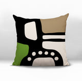 Vino Abstract Reversible Indoor/Outdoor Square Pillow