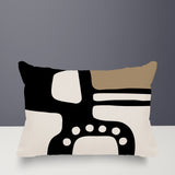 Vino Minimalist Lumbar Indoor/Outdoor Throw Pillow