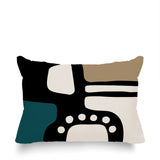 Vino Minimalist Lumbar Indoor/Outdoor Throw Pillow