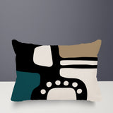 Vino Minimalist Lumbar Indoor/Outdoor Throw Pillow