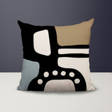 Vino Abstract Reversible Indoor/Outdoor Square Pillow