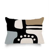 Vino Minimalist Lumbar Indoor/Outdoor Throw Pillow