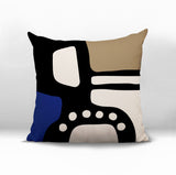 Vino Abstract Reversible Indoor/Outdoor Square Pillow