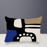 Vino Minimalist Lumbar Indoor/Outdoor Throw Pillow
