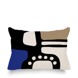 Vino Minimalist Lumbar Indoor/Outdoor Throw Pillow
