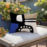 Vino Minimalist Lumbar Indoor/Outdoor Throw Pillow