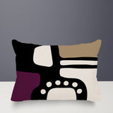 Vino Minimalist Lumbar Indoor/Outdoor Throw Pillow