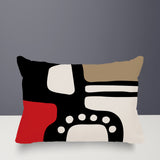 Vino Minimalist Lumbar Indoor/Outdoor Throw Pillow