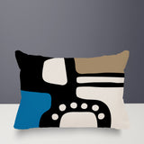 Vino Minimalist Lumbar Indoor/Outdoor Throw Pillow