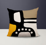 Vino Abstract Reversible Indoor/Outdoor Square Pillow