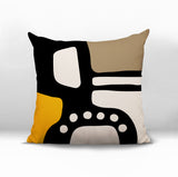 Vino Abstract Reversible Indoor/Outdoor Square Pillow