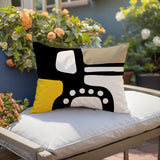 Vino Minimalist Lumbar Indoor/Outdoor Throw Pillow