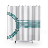 Virgo Shower Curtain in Emerald
