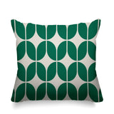 Viva Geometric Reversible Indoor/Outdoor Square Pillow