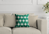 Viva Geometric Reversible Indoor/Outdoor Square Pillow