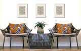 Vivianna Square Indoor/Outdoor Throw Pillow