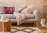 Vivianna Square Indoor/Outdoor Throw Pillow